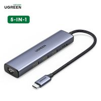 Bộ chuyển đổi Type C sang 3 × USB3.0 + HDMI + RJ45 Ugreen 20934