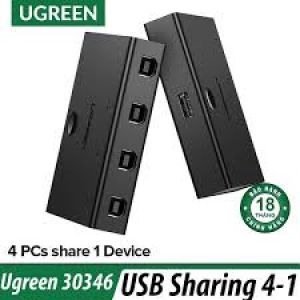 Bộ chi sẻ 4 máy tính chung 1 máy in Ugreen 30346 - Chính hãng